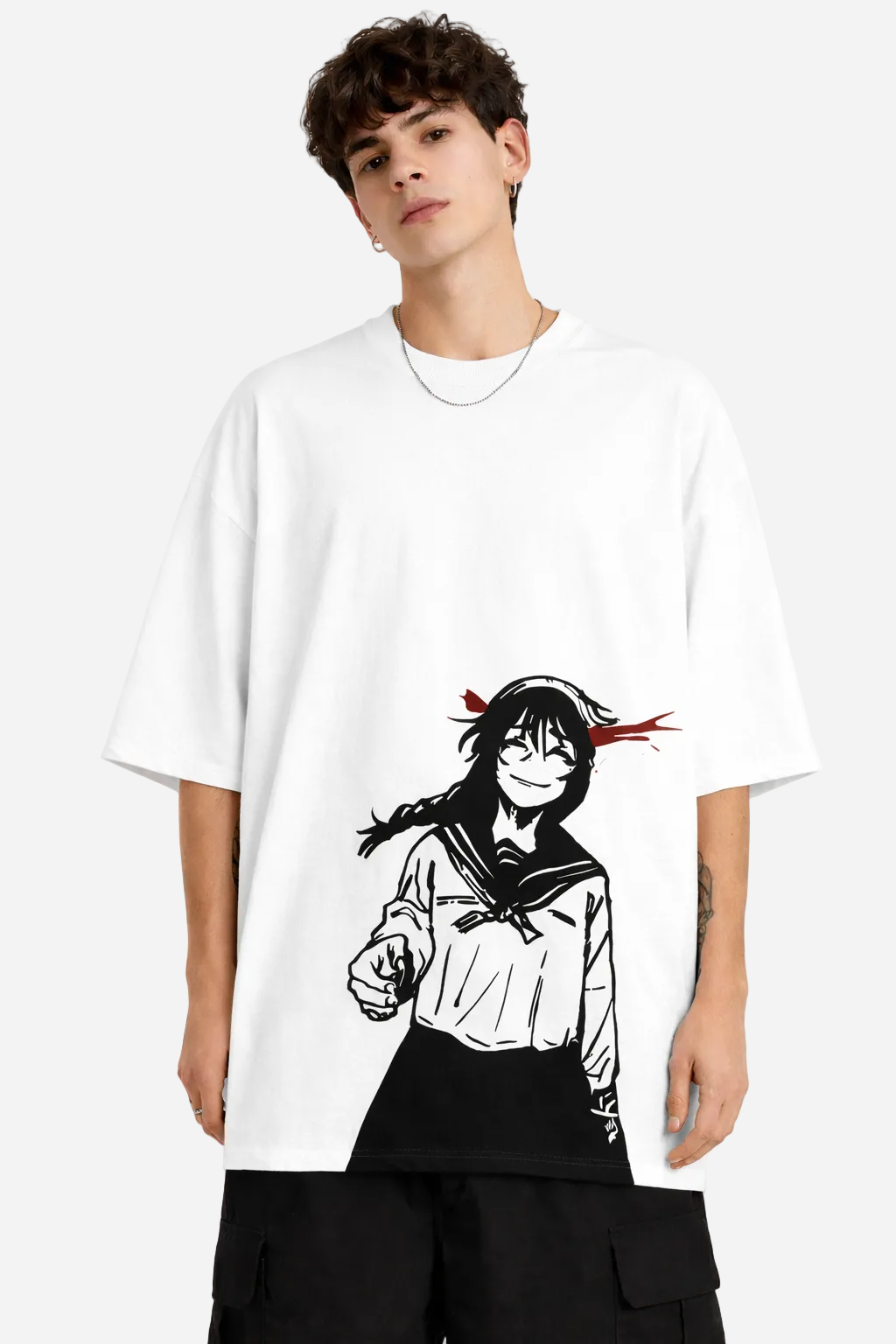 Camiseta Jujutsu Kaisen TOJI FUSHIGURO. T-Shirt Jujutsu Kaisen. Maglietta Jujutsu Kaisen. Maillot Jujutsu Kaisen