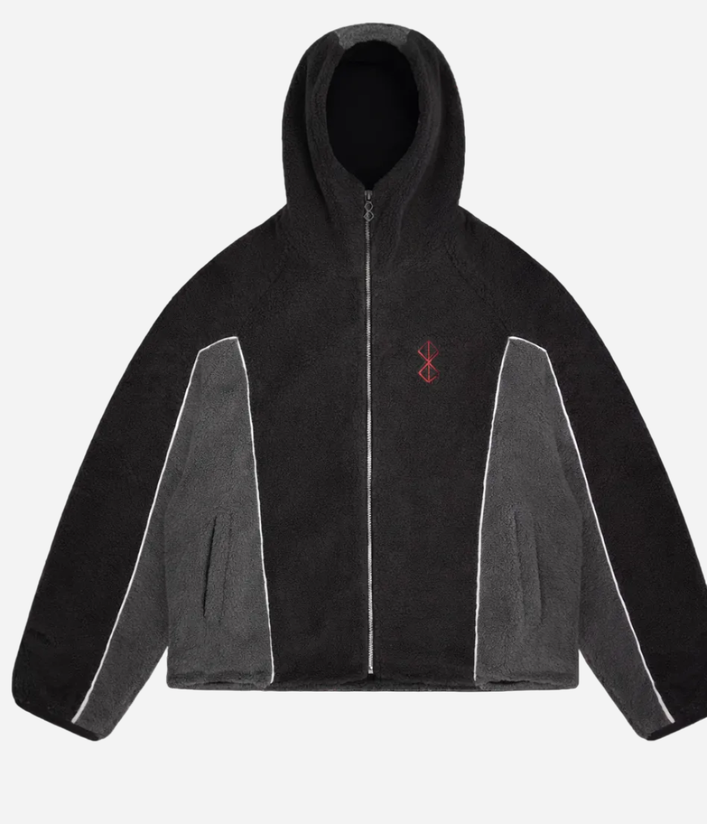 Fleece Berserk. Sudadera Berserk. Berserk hoodie. Sweatshirt à capuche Berserk. Felpa Berserk. Kapuzenpullover Berserk
