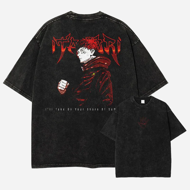 Camiseta Jujutsu Kaisen. T-Shirt Jujutsu Kaisen. Maglietta Jujutsu Kaisen. Maillot Jujutsu Kaisen