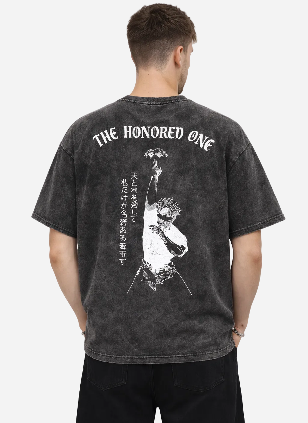 Camiseta Jujutsu Kaisen SATORU GOJO. T-Shirt Jujutsu Kaisen. Maglietta Jujutsu Kaisen. Maillot Jujutsu Kaisen