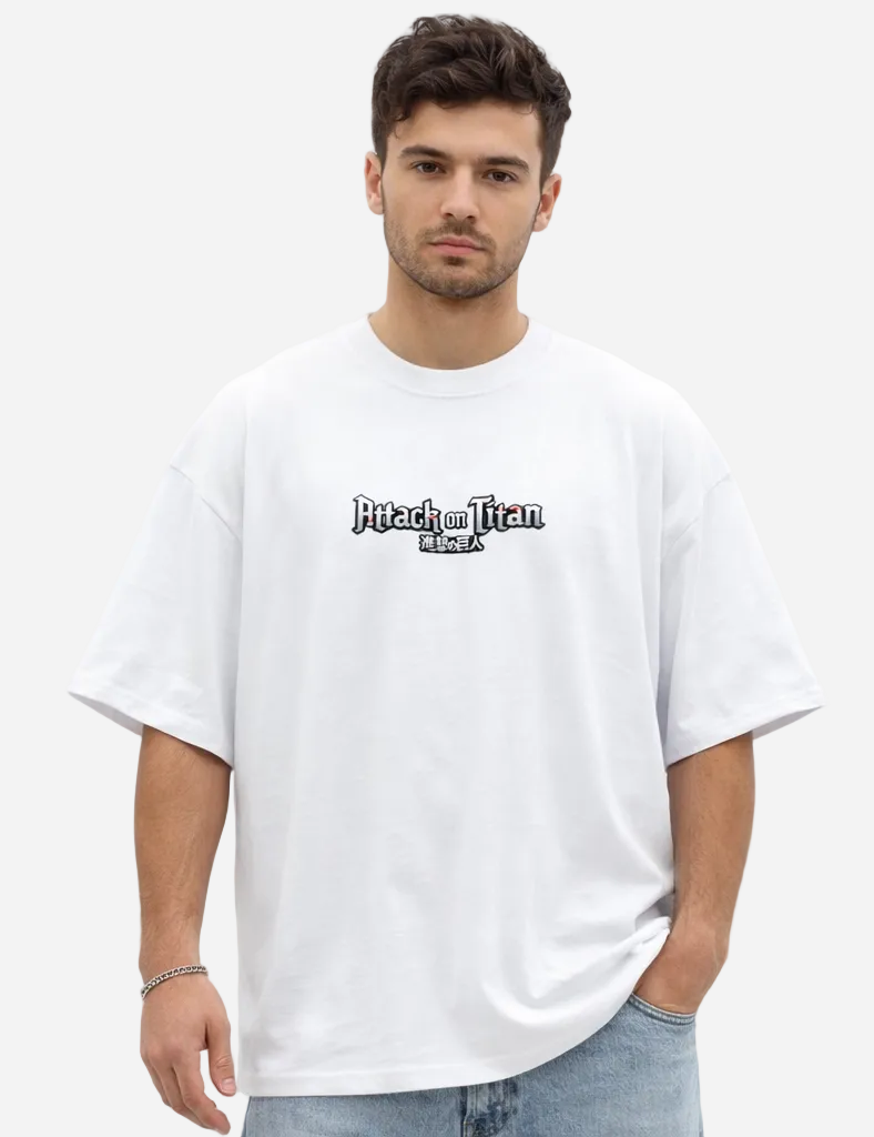 T-SHIRT OVERSIZE EREN & TITAN