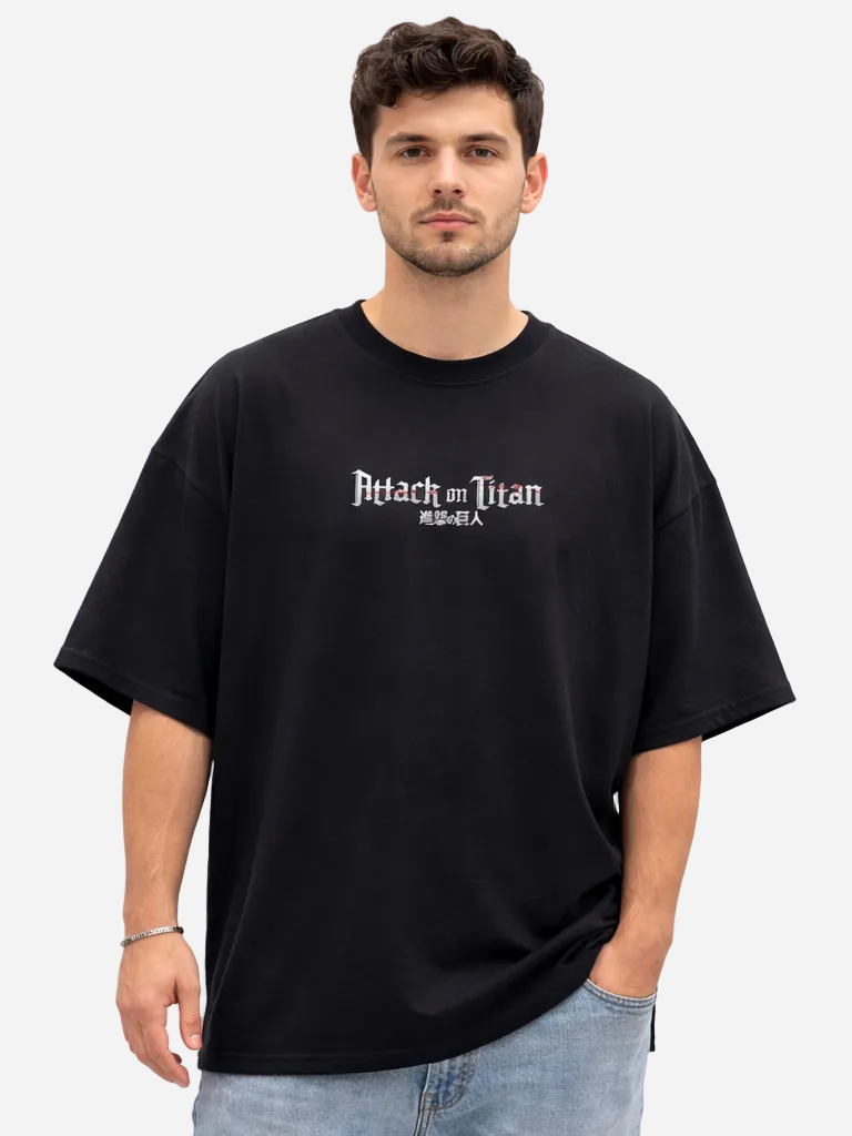 T-SHIRT OVERSIZE EREN & TITAN