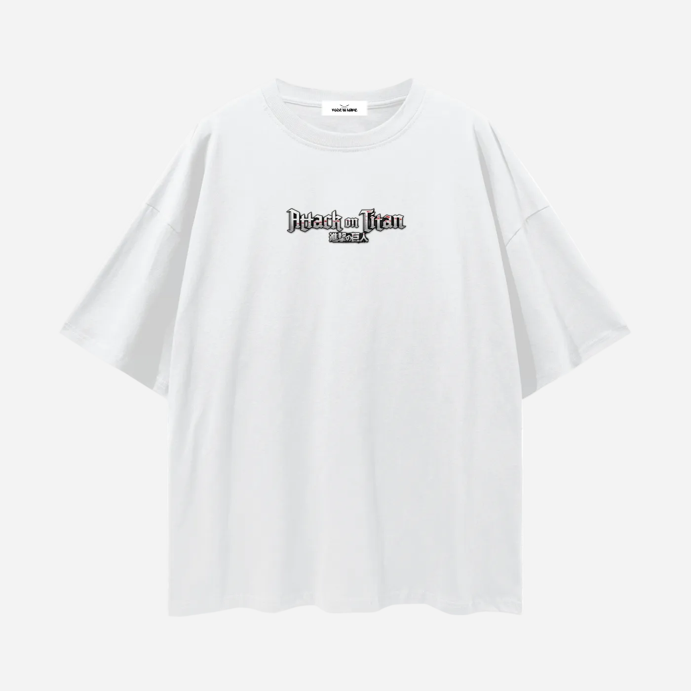 Camiseta Attack on Titan. T-Shirt Attack on Titan. Maglietta Attack on Titan. Maillot Attack on Titan