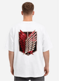 Camiseta Attack on Titan. T-Shirt Attack on Titan. Maglietta Attack on Titan. Maillot Attack on Titan
