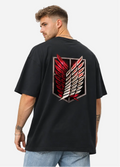 Camiseta Attack on Titan. T-Shirt Attack on Titan. Maglietta Attack on Titan. Maillot Attack on Titan
