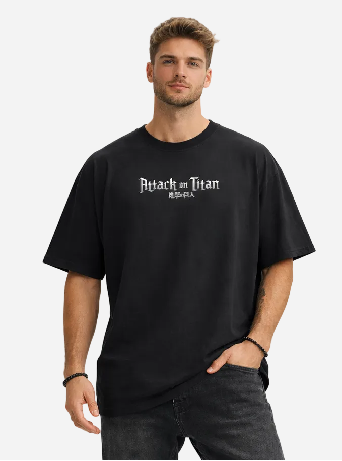 T-SHIRT OVERSIZE EREN & TITAN